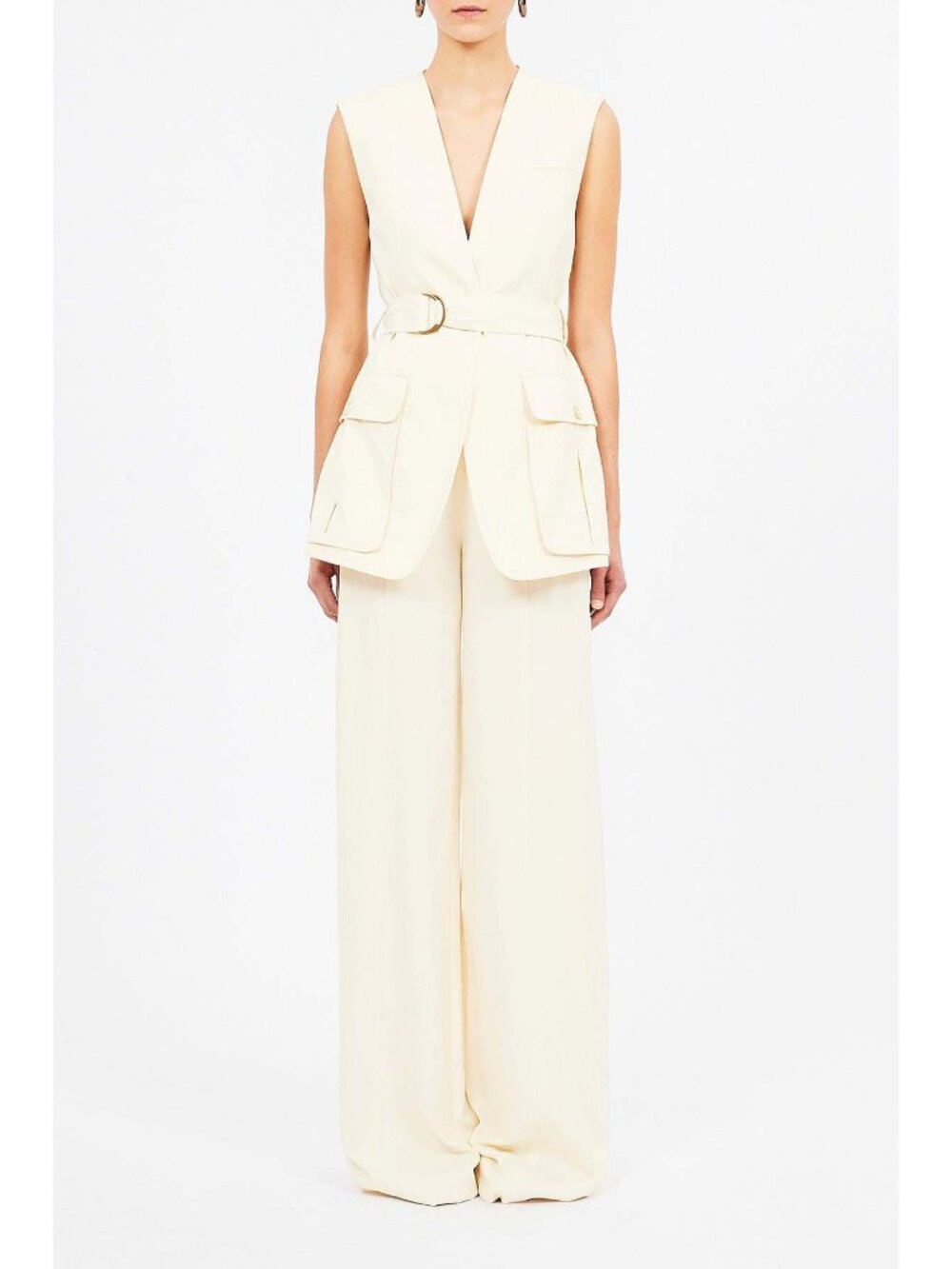 Ulla Johnson Twyla Vest in Cowrie